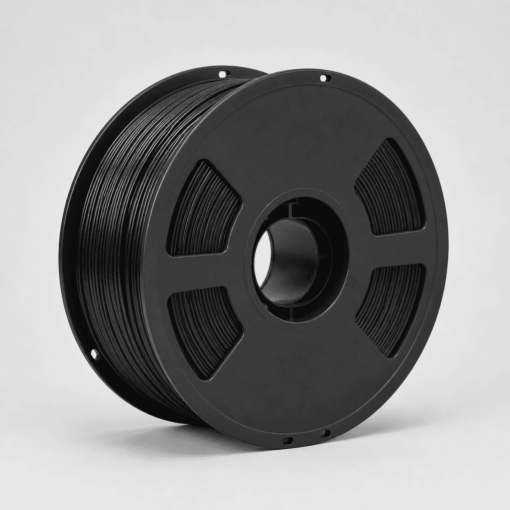 Black PLA filament