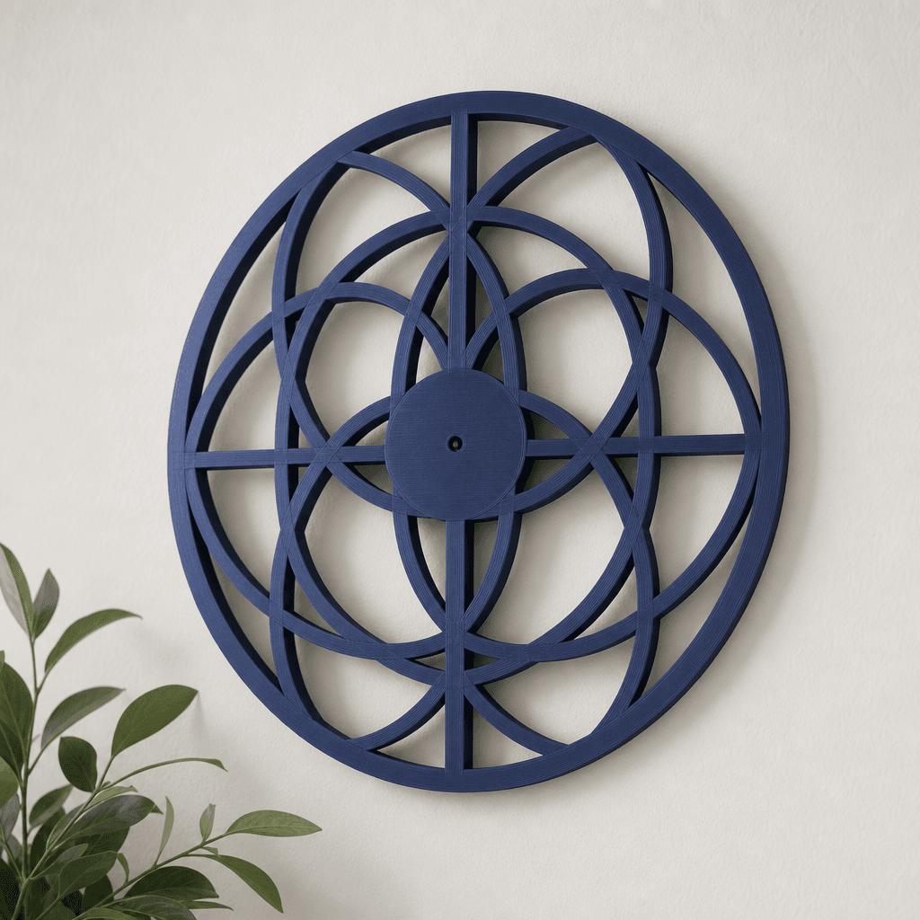Circular Geometric Wall Decor – Technopreneur 3D Printing